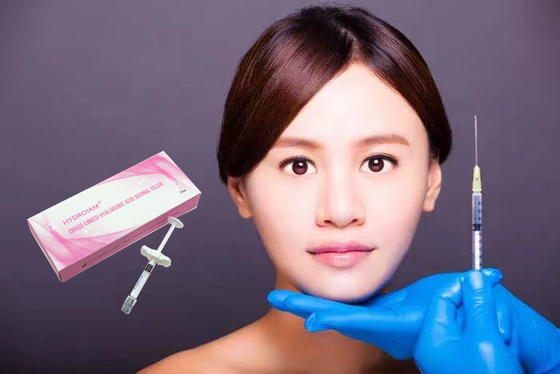 Υλικό πληρώσεως Aesthetic Clinic Spa το Hyaluronic όξινο ρυτίδων προσθέτει το ασφαλές αποτελεσματικό δερμικό υλικό πληρώσεως χειλικού όγκου