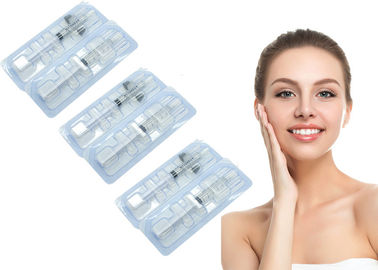 CE πιστοποιημένο Hyaluronic όξινο στηθών διαφανές χρώμα δερμάτων εγχύσεων υπο-