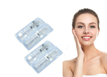 CE πιστοποιημένο Hyaluronic όξινο στηθών διαφανές χρώμα δερμάτων εγχύσεων υπο-