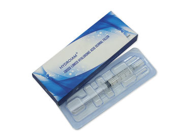 CE πιστοποιημένο Hyaluronic όξινο στηθών διαφανές χρώμα δερμάτων εγχύσεων υπο-