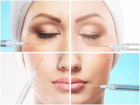 Ο σταυρός Hydroiam σύνδεσε το hyaluronic όξινο δερμικό υλικό πληρώσεως ρυτίδων υλικών πληρώσεως με το hyaluronic οξύ εγχύσεων σαλονιών ομορφιάς λιδοκαΐνης