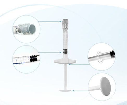20mg/ml Συγκέντρωση Ενέσιμο Υαλουρονικό Οξύ 2ml Για Επαγγελματική Προσαρμοσμένη Σχήμα του Προσώπου
