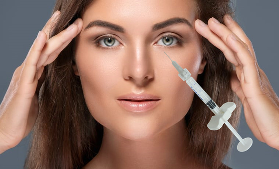 Hyaluronic όξινο πήκτωμα εγχύσεων για το του προσώπου στατικό Lacrimal αυλάκι 1ml ρυτίδων