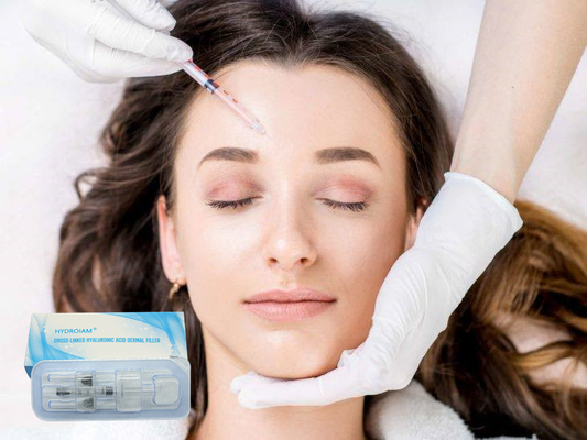 εκχύσιμο Hyaluronic όξινο πήκτωμα 2ml 5ml για τα του προσώπου σημάδια αντι ρυτίδων Brow