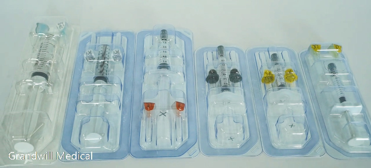 Ο σταυρός σύνδεσε το Hyaluronic όξινο δερμικό υλικό πληρώσεως για την του προσώπου περιγράφοντας του προσώπου πλαστική χειρουργική