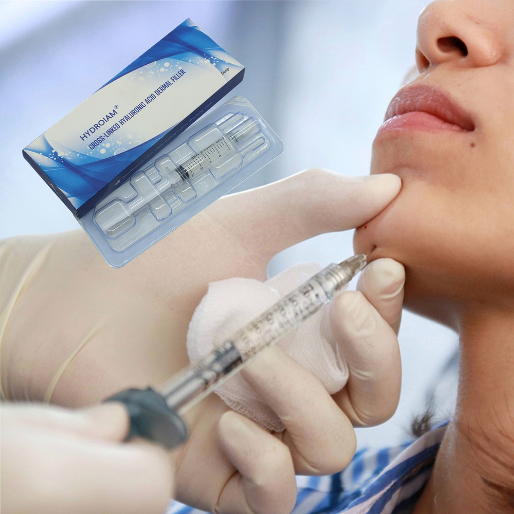 24 mg/ ml Ενέσιμο δερματικό γεμιστήρα υαλουρονικού οξέος για εξομάλυνση ρυτίδων