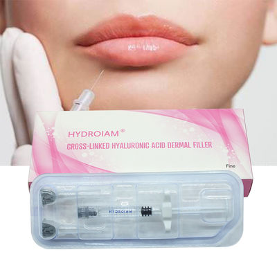 Διαφανές διαγώνιο συνδεμένο Hyaluronic όξινο δερμικό υλικό πληρώσεως για το πρόσωπο/το στήθος