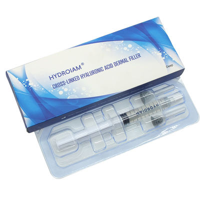 Γεμισμένη εκ των προτέρων 10ml σύριγγα υλικών πληρώσεως εκταρίου γλουτών διαγώνια συνδεμένη για τη πλαστική χειρουργική